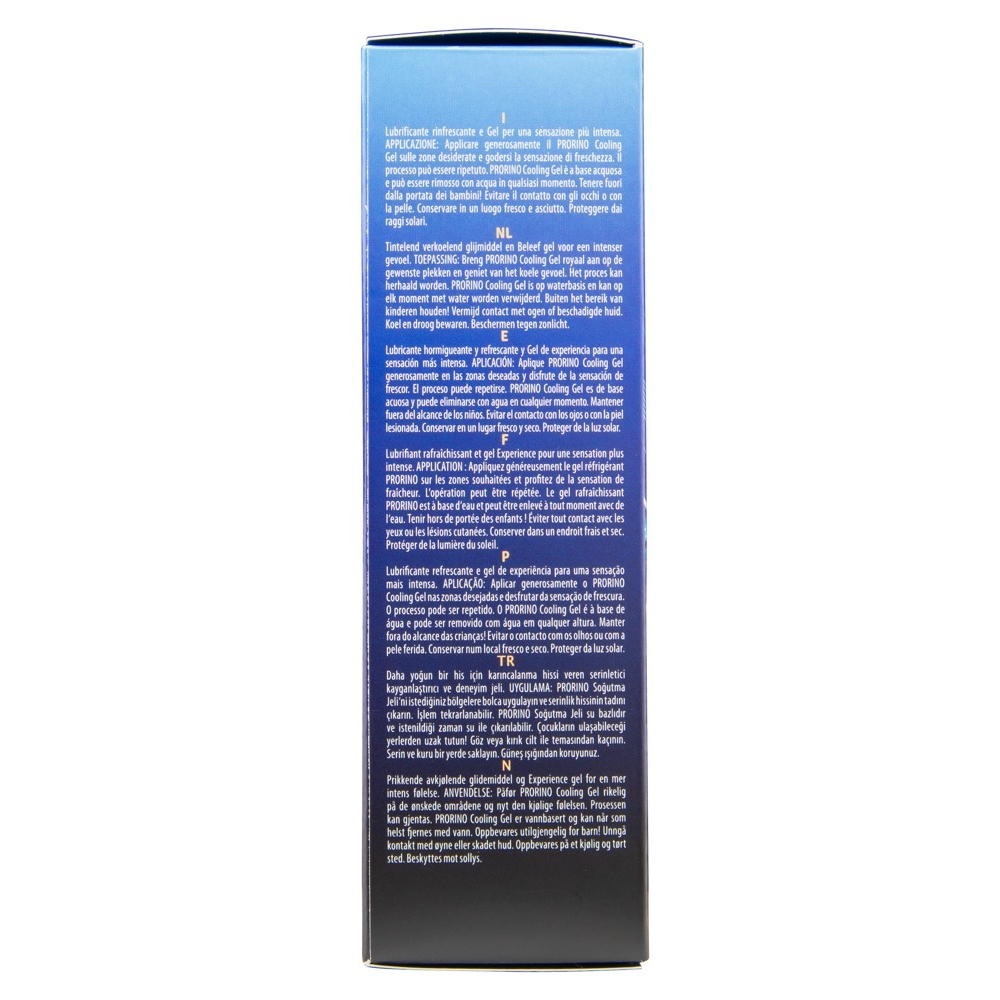Интимный гель Hot PRORINO Intimate Strong с эффектом охлаждения, 100 мл