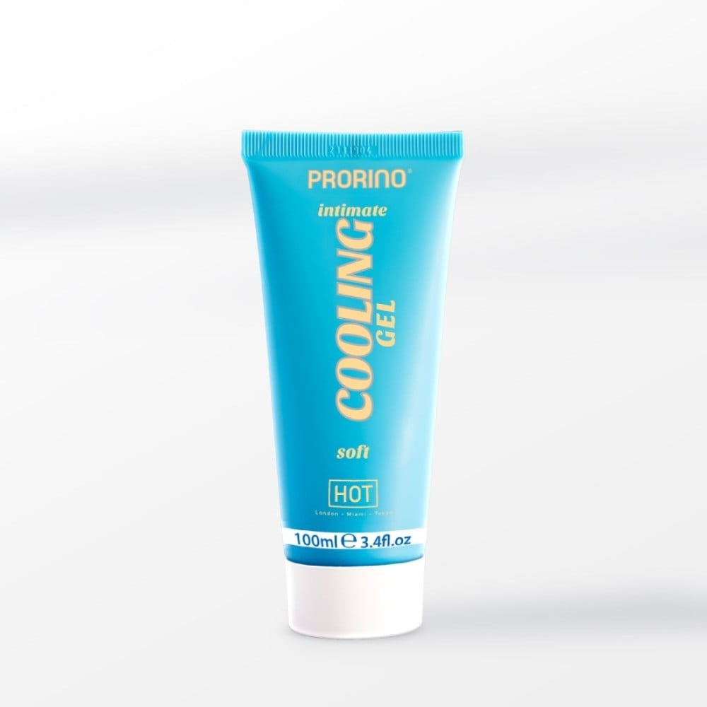 Лубрикант HOT PRORINO Cooling Gel с эффектом охлаждения, 100 мл