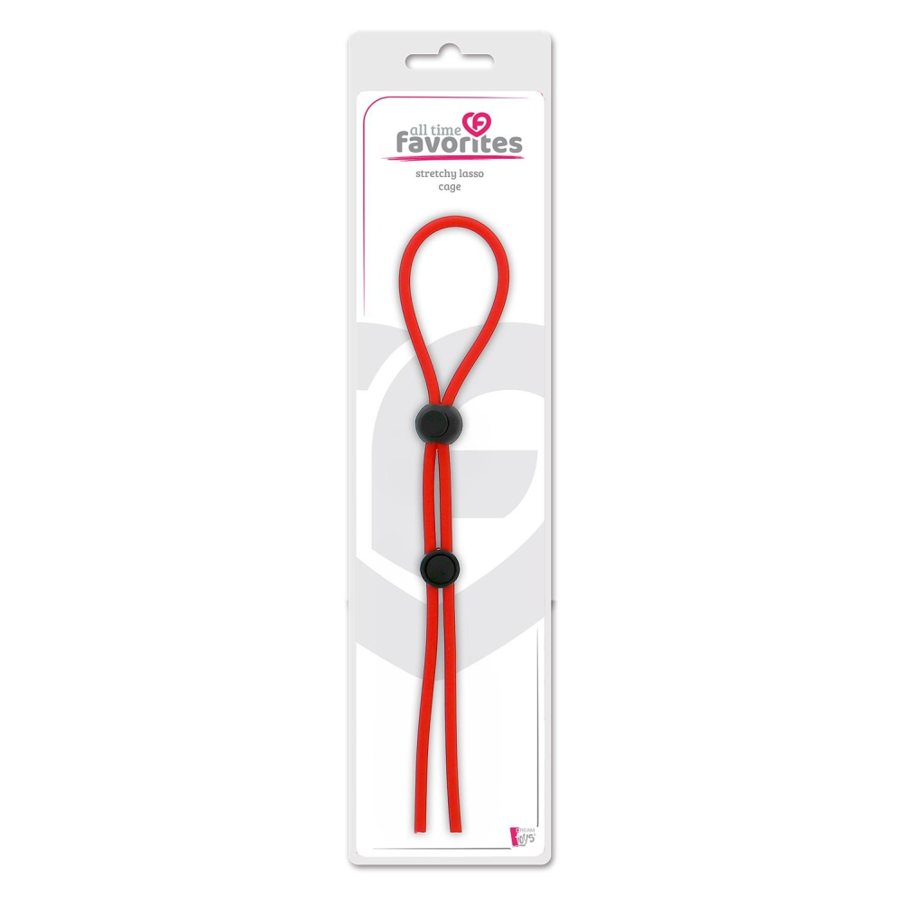 Кольцо эрекцинное DREAM TOYS STRETCHY LASSO CAGE