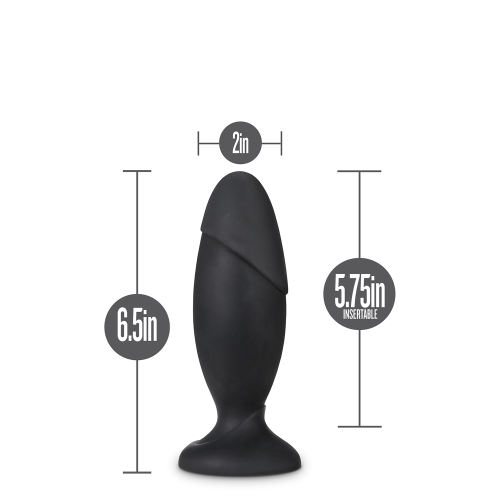 Анальная пробка Blush Anal Adventures Platinum Rocket Plug L