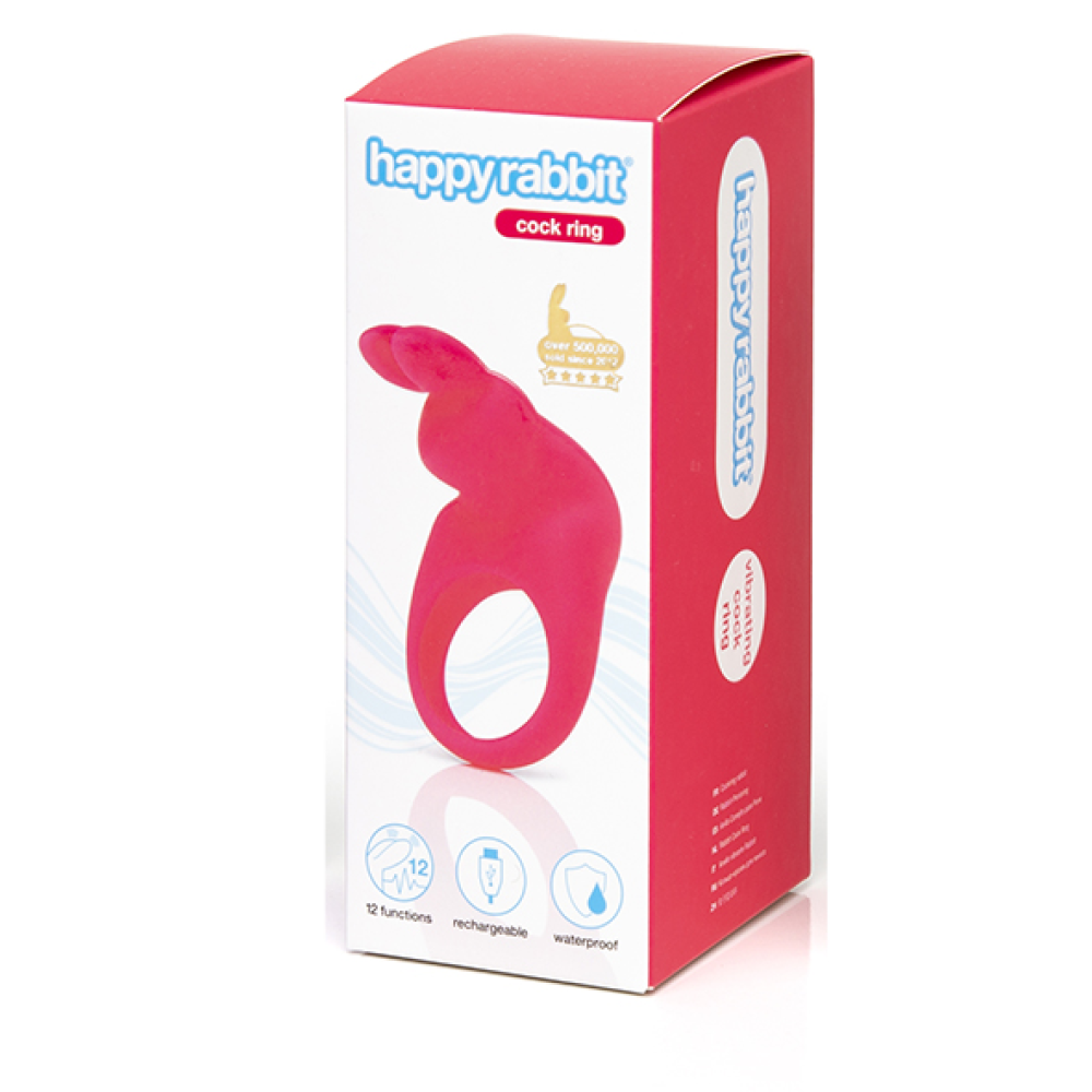 Эрекционное кольцо Happy Rabbit Rechargeable Cock Ring Pink