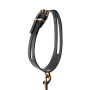 Поводок с ошейником GP PREMIUM COLLAR LEASH SET BLACK