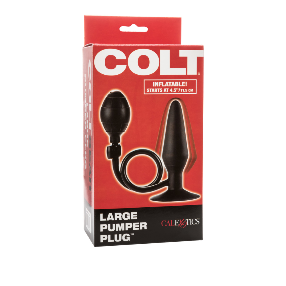 Анальная пробка с накачкой COLT Large Pumper Plug