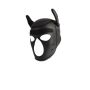 БДСМ маска собаки Chisa Sins Be My Master Bondage Puppy Hood, передняя часть отстегивается, черная