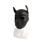 БДСМ маска собаки Chisa Sins Be My Master Bondage Puppy Hood, передняя часть отстегивается, черная