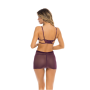 SNEAK PEAK CHEMISE SET PURPLE, S/M