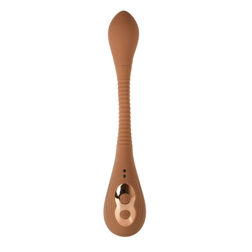 Вакуумный стимулятор для клитор Sweet Em Velvet Lure коричневый USB