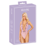 Нежное розовое боди с глубоким вырезом Kissable S/M