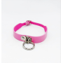 Ошейник Collar DS Fetish, розовый
