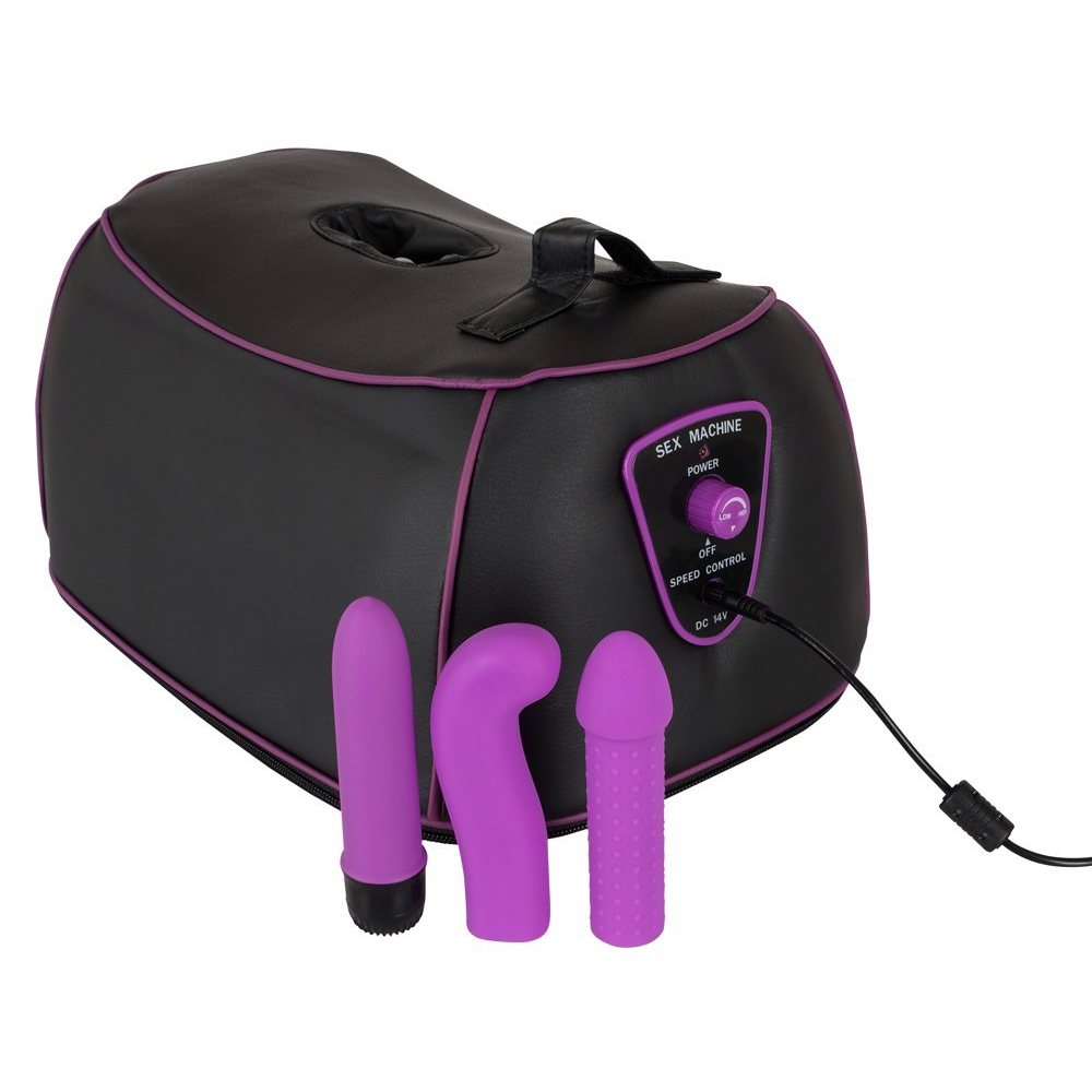 Секс-машина You2Toys G-spot Machine с насадками, фиолетово-черная
