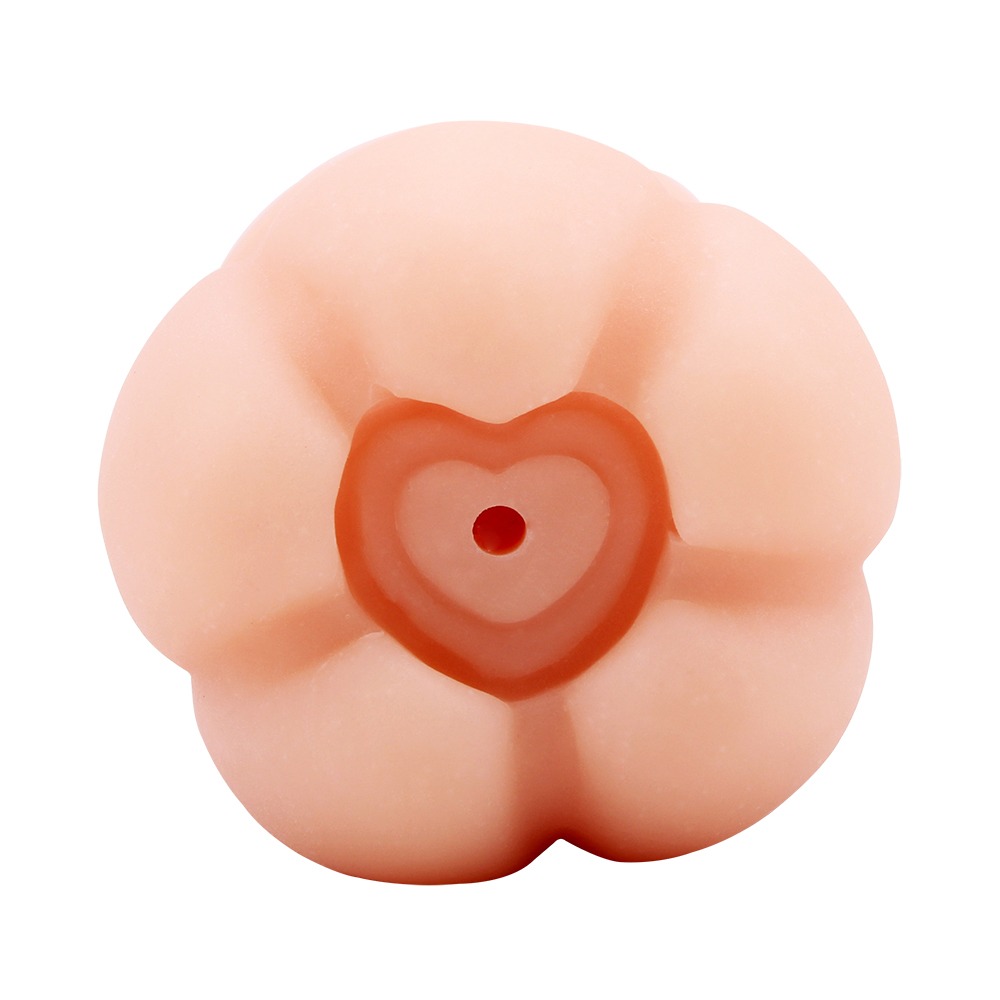 Мастурбатор в форме сердца Chisa T-Skin Abby Cute Heart из киберкожи, бежевый