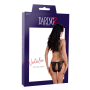 Трусики кружевные Daring Intimates Natalia с открытым доступом, черный, S/M