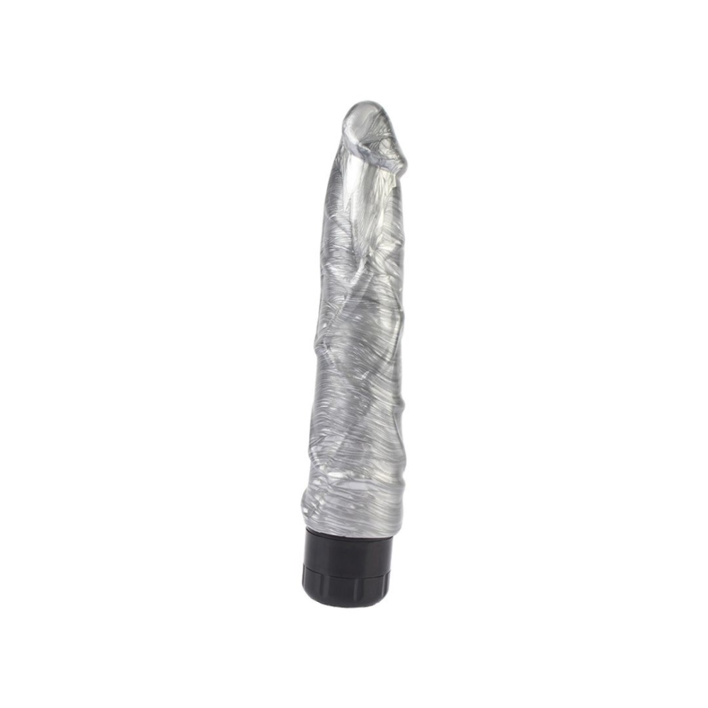 Вибратор классический с ярко выраженной головкой Chisa Dark Muscle Pleasure Ranger, серебристый