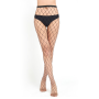 Колготки в крупную сетку Star Night Pantyhose черный, XS-M