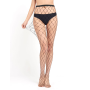 Колготки в крупную сетку Star Night Pantyhose черный, XS-M