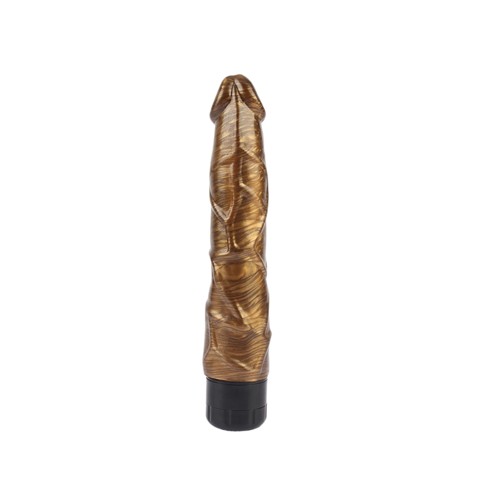 Вибратор реалистичный Chisa DarkMuscle Pleasure Ranger, золотистый