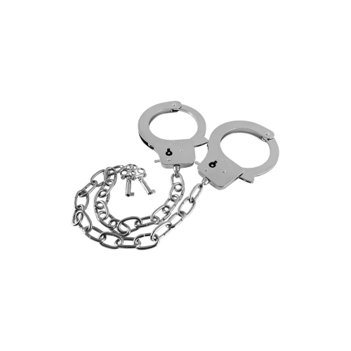 Металлические наручники GP METAL HANDCUFFS LONG CHAIN