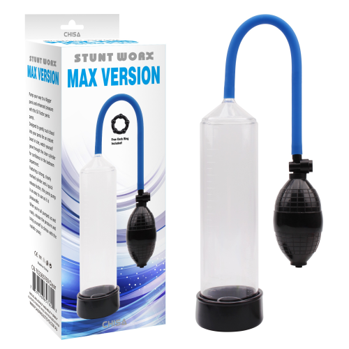 Помпа механическая Chisa Stunt Worx Max Version Penis Pump, прозрачная