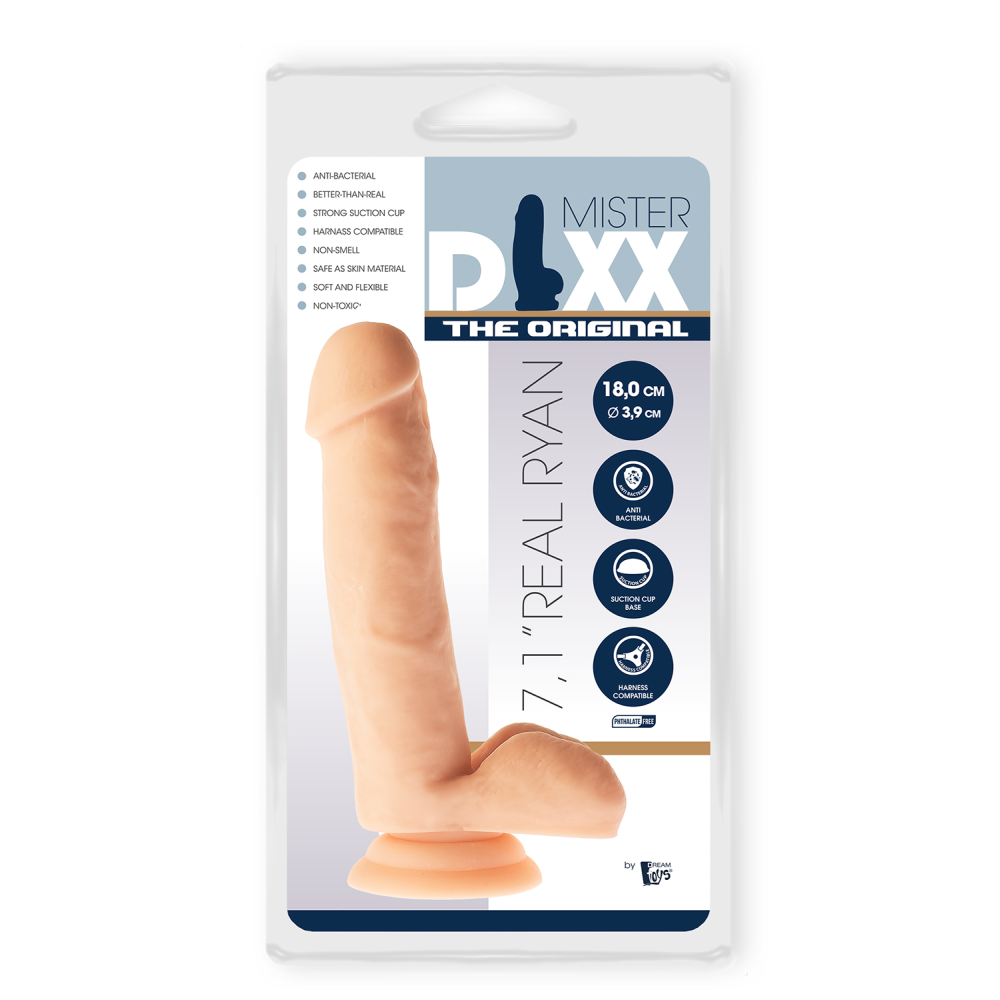 Фаллоимитатор MR. DIXX REAL RYAN 7.1INCH DILDO