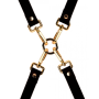 Крестовина итальянская кожа Bondage Boutique leather Hogtie UPKO