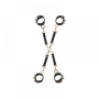 Крестовина итальянская кожа Bondage Boutique leather Hogtie UPKO