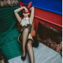 Сексуальный костюм зайки Bunny Girl Bodysuit Set UPKO, S