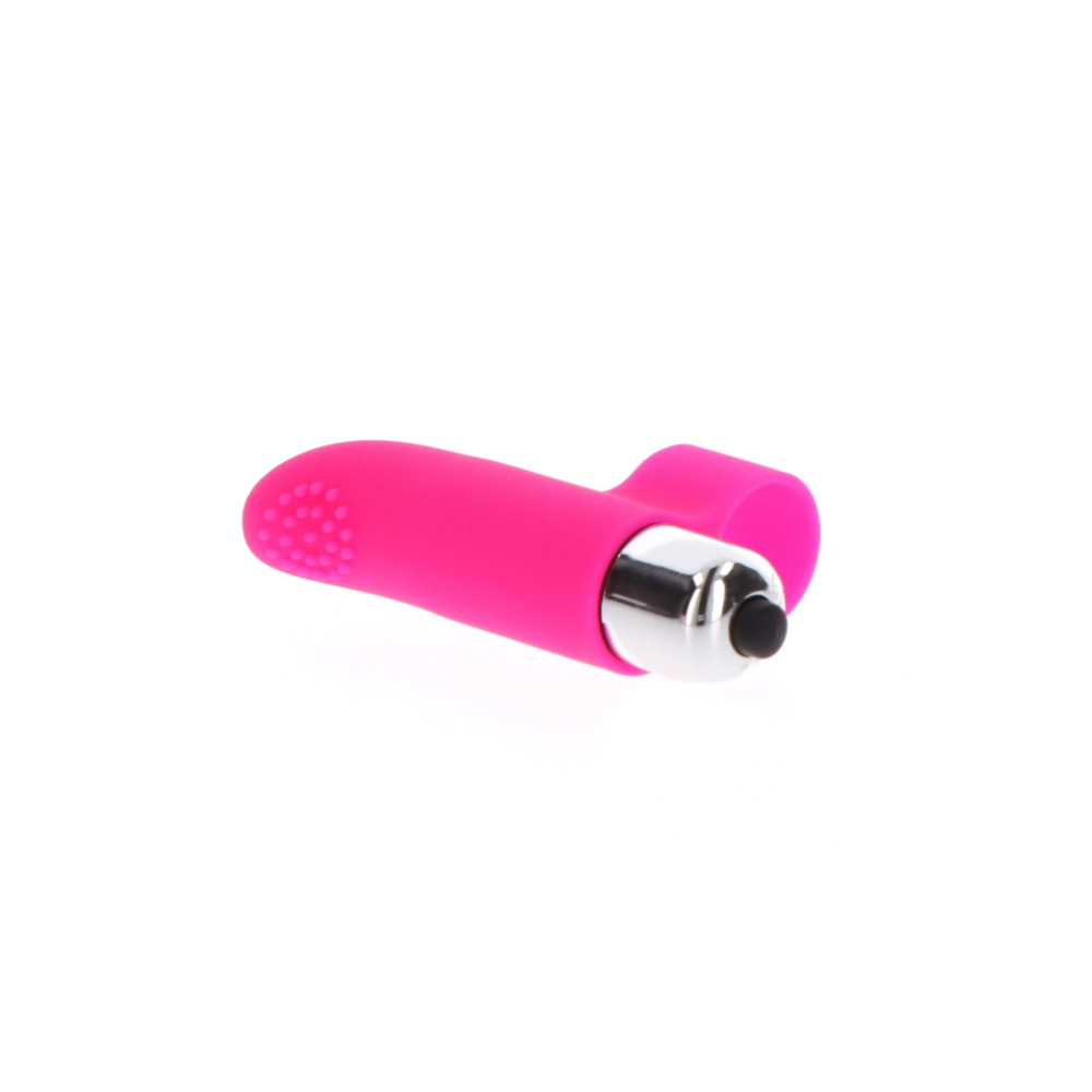 Вибратор на палец Tickle Pleaser розовый, 8 х 2 см