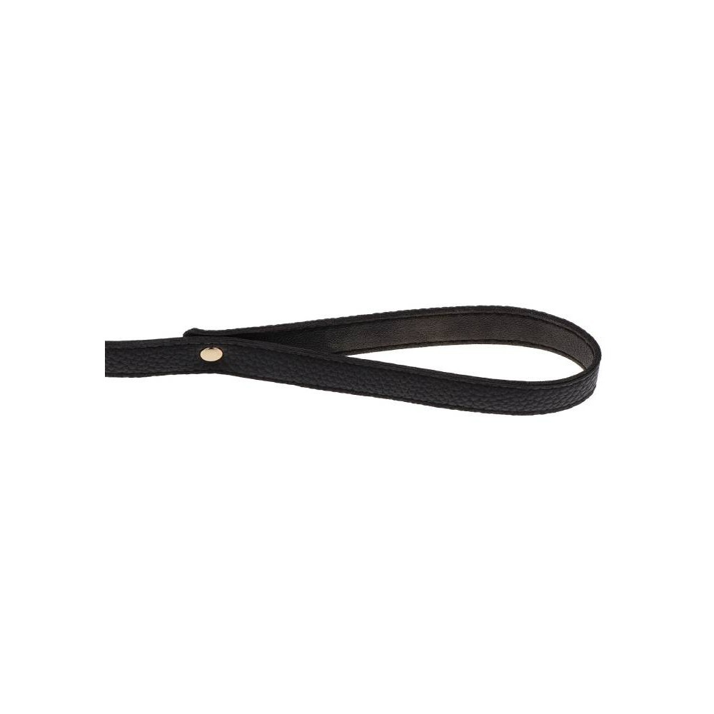 Поводок цепь с петлей из искусственной кожи Statement Leash золотистый, 75 см