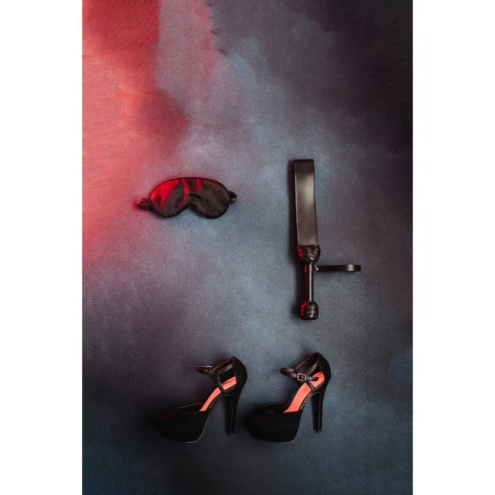 Шлепалка (паддл) мягкая, ручной работы, кожа PDLoop1
