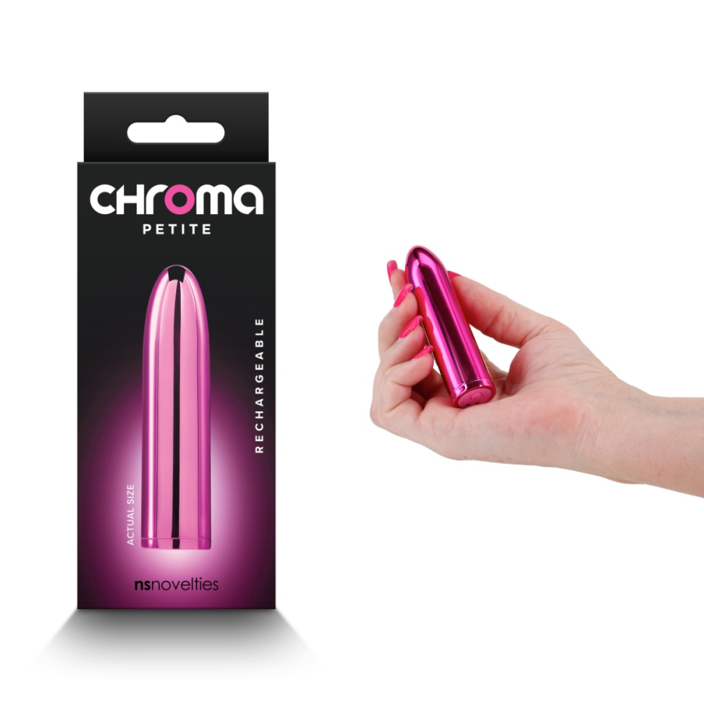 Вибропуля перезаряжаемая NS Novelties Chroma Petite, розовый
