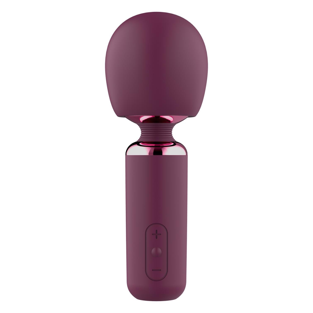 Вибратор микрофон Deam Toys Glam Bold Travel Wand, фиолетовый
