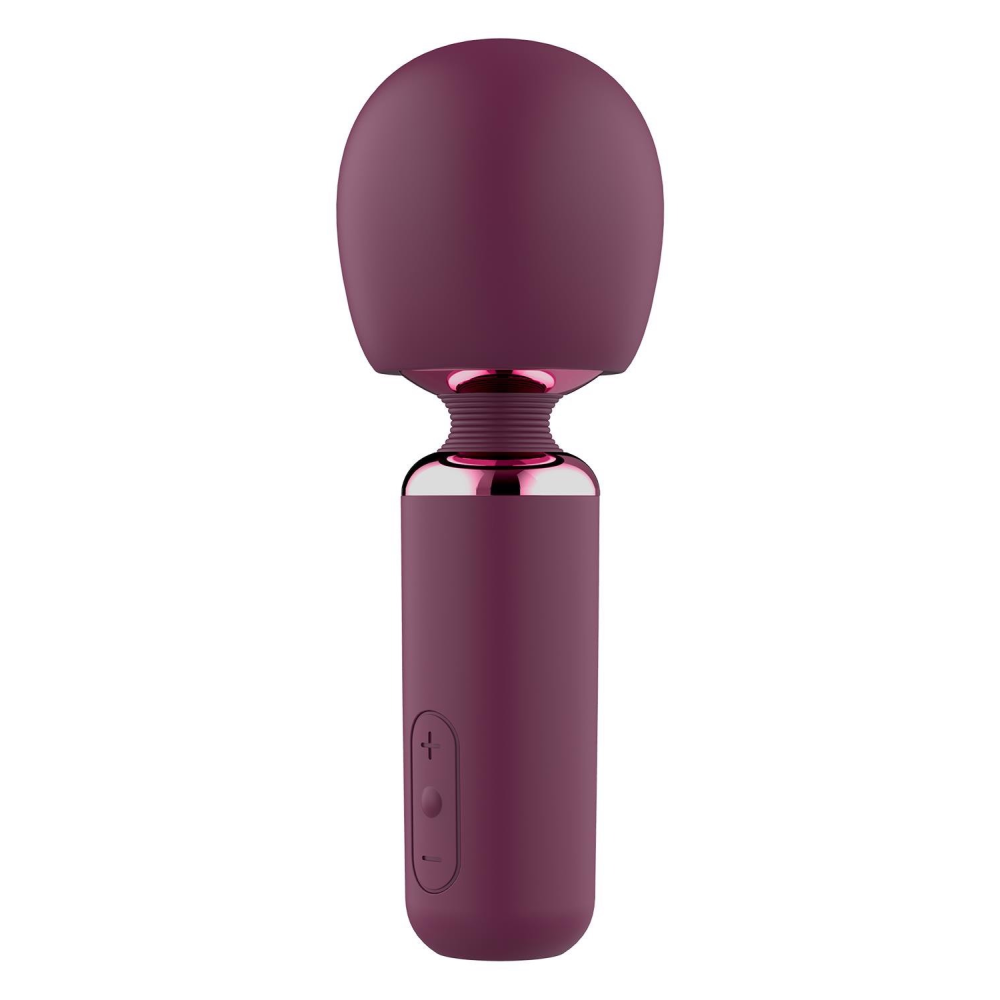 Вибратор микрофон Deam Toys Glam Bold Travel Wand, фиолетовый