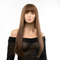 Парик длинный с челкой Fetish Hair русый, 60 см
