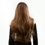 Парик длинный волнистый омбре Fetish Hair переход из темно-русого в светло-русый, 70 см
