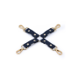 Крестообразный фиксатор NS Novelties BONDAGE COUTURE HOG TIE BLUE