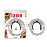 Анальный душ Chisa Black Mont Anal Deep Shower с насадкой в виде анальной пробки