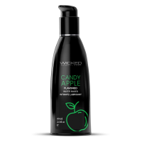 Съедобный лубрикант со вкусом яблока WICKED AQUA 60ML