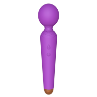 Вибромассажер микрофон Power Wand, фиолетовый