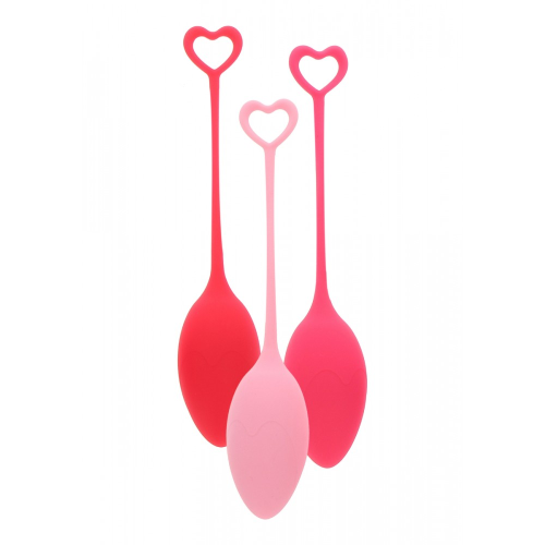 Набор вагинальных шариков Mae B Pelvic Floor Exercise Kegel Balls - Red