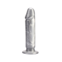 Фаллоимитатор на присоске реалистичный Chisa Dark Muscle PHUT Dong, серебристый