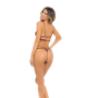 Комплект белья LUREX DREAMS 2PC SET BURGUNDY, S/M