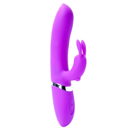 Вибратор-кролик CLARA Purple 12 функций вибрации и 6 пульсаций USB