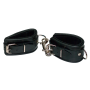 Наручники кожаные Zado FETISH Leather Cuffs с мягкой подкладкой внутри, черные