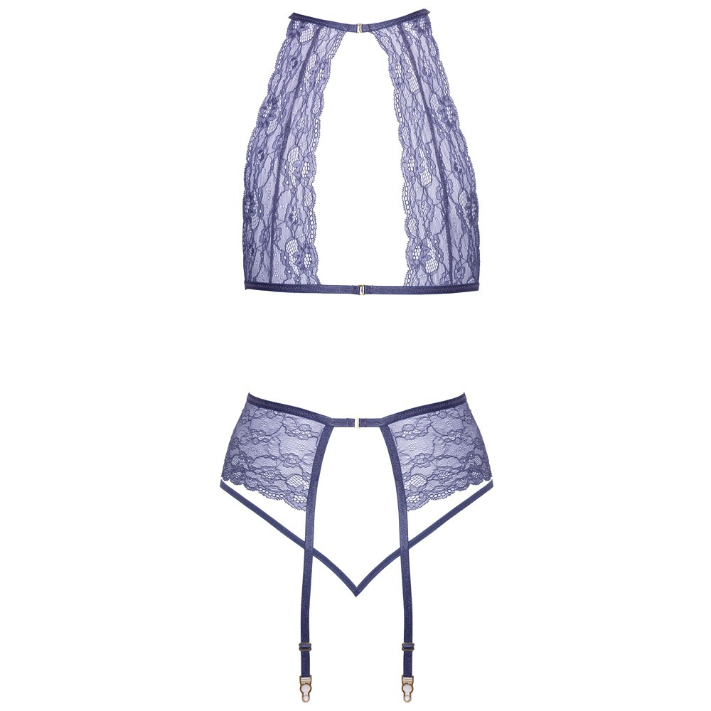 Комплект сексуальный Kissable Suspender Set S/M