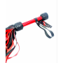 Флоггер модель Flog3-35хвостов RED/Black (Кожа) N