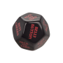Игральные секс-кубики для пары CalExotic Roll Play-Naughty Dice Set, красно-черные