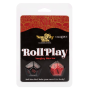 Игральные секс-кубики для пары CalExotic Roll Play-Naughty Dice Set, красно-черные