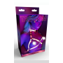 Портупея в виде бюстье с открытыми чашками Taboom Glow In The Dark с функцией свечения в темноте