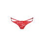 Трусики с завязочками по бокам Passion Exclusive WARDA THONG XXL/XXXL, red
