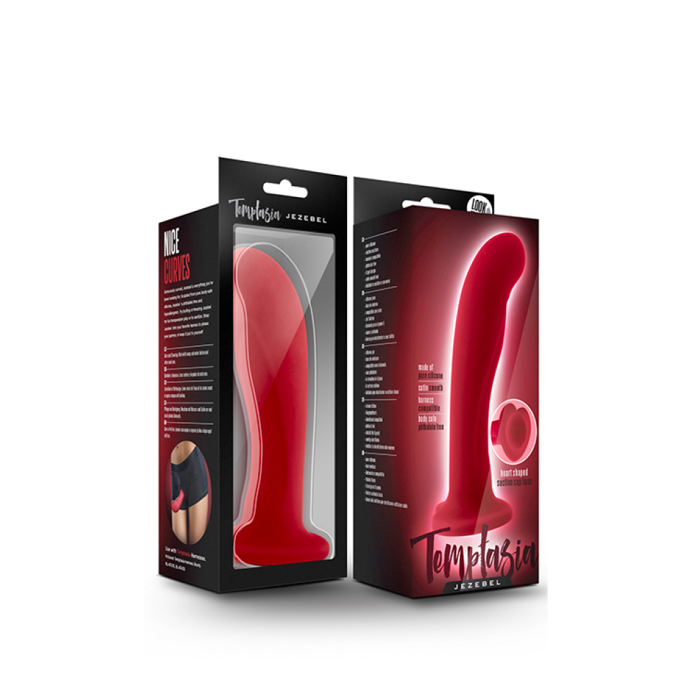 Фаллоимитатор на присоске TEMPTASIA JEZEBEL CRIMSON